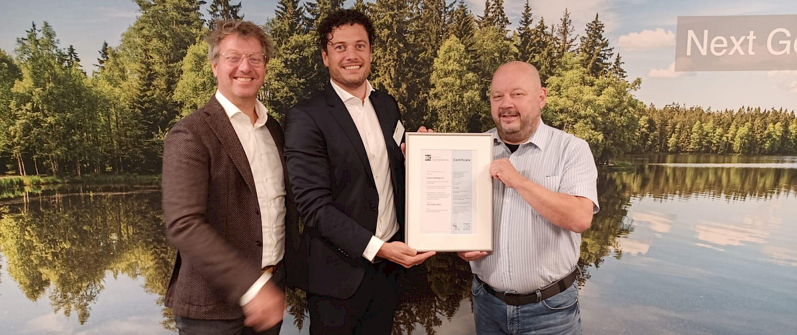 certificate iso 3 men